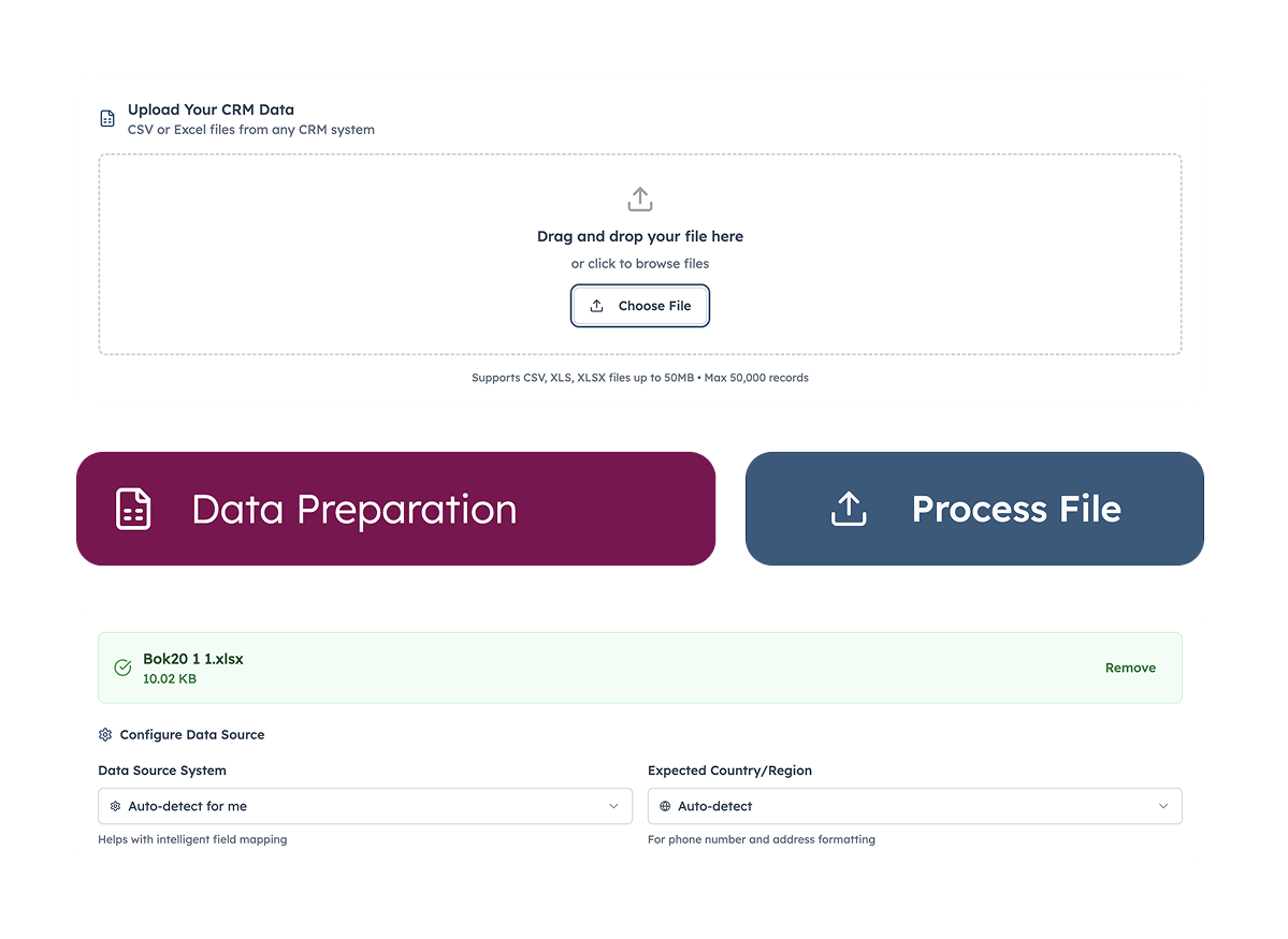Data preparation tool