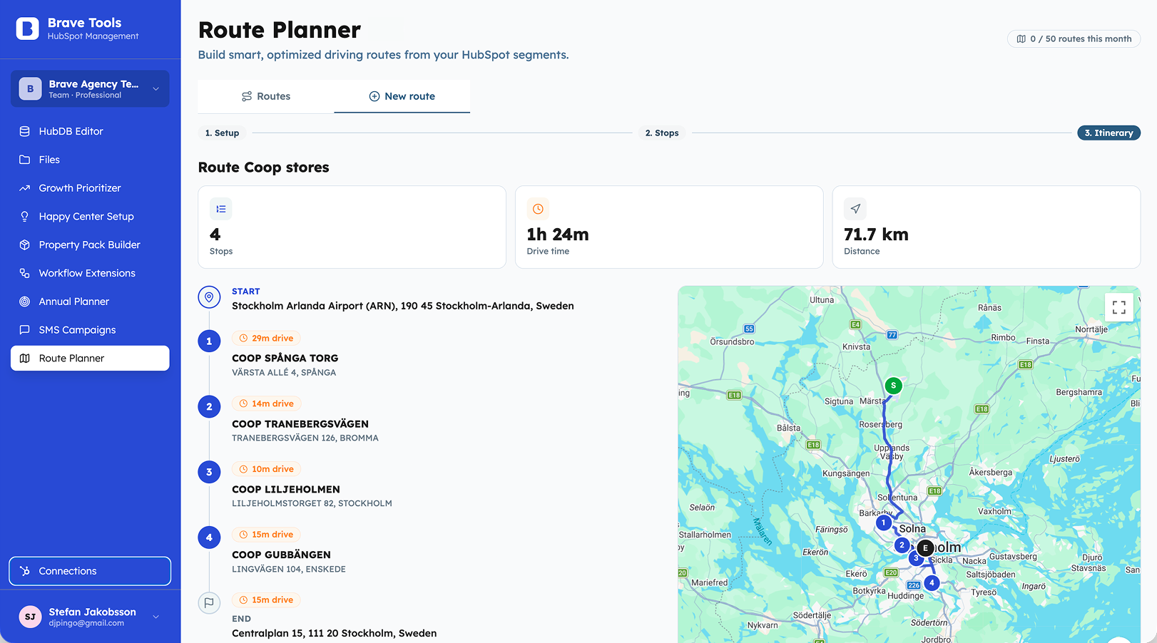 route planner